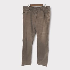 Prana Bridger Brown Slim‎ Straight Jeans